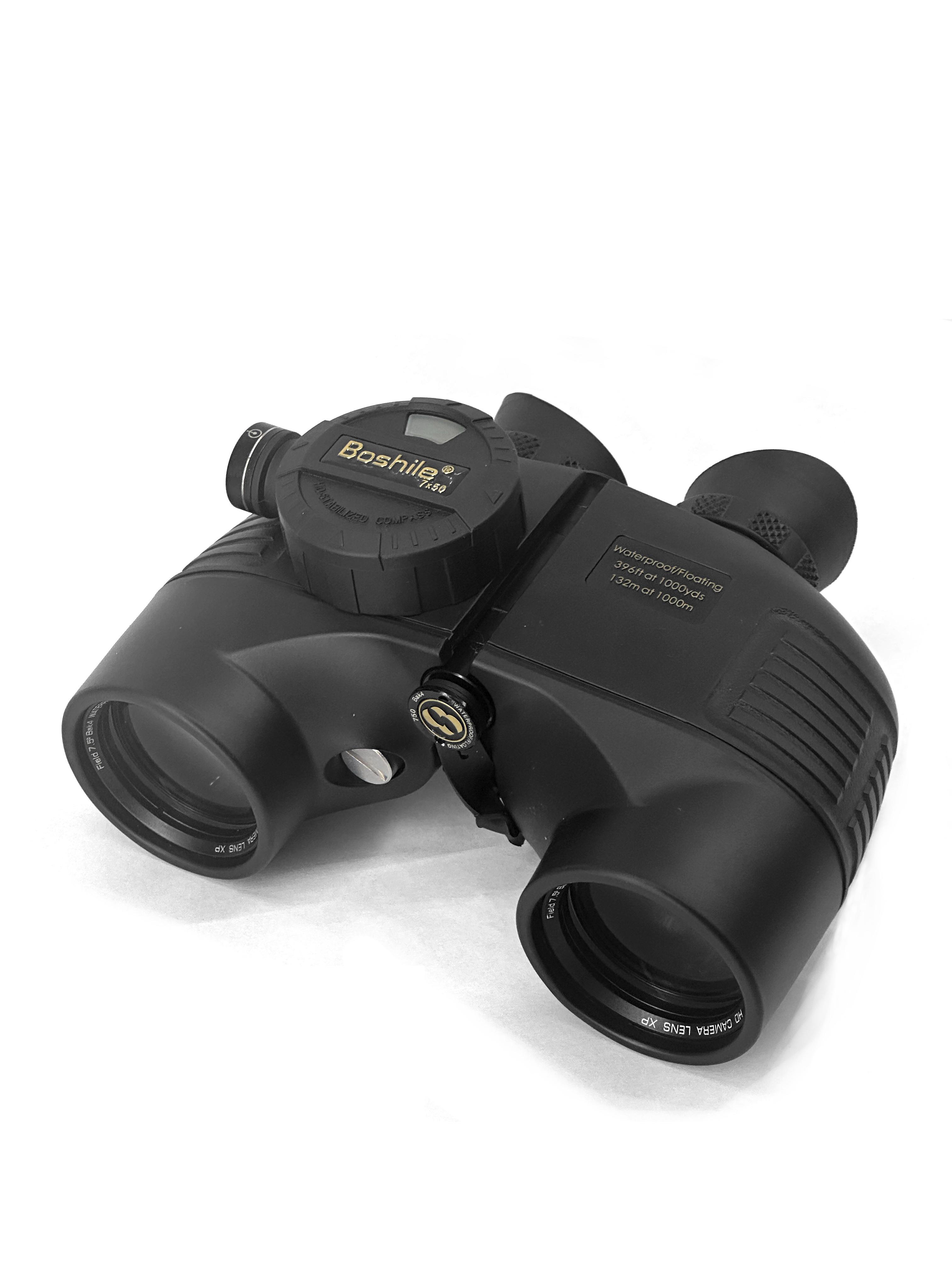 Бинокль Boshile Navy Black 7x50 с компасом - фото 3 Бинокль Boshile Navy Black 7x50 с компасом - фото 3