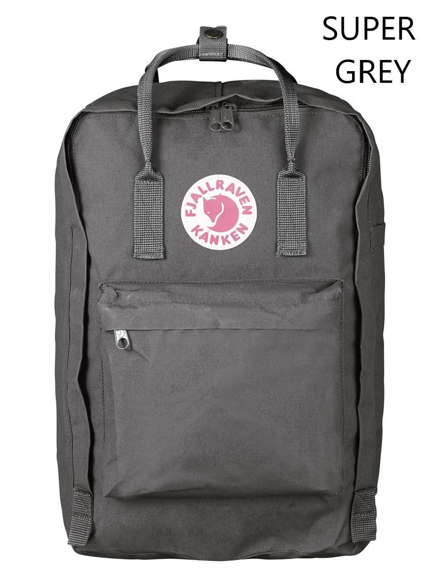Рюкзак Fjallraven Kanken Laptop 17 Super Grey (1004-27173.046)