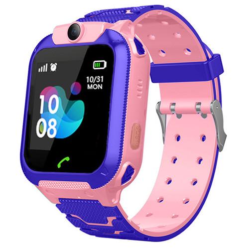 Детские умные часы Baby watch GPS TD07S с картой памяти 16 Gb Розовый