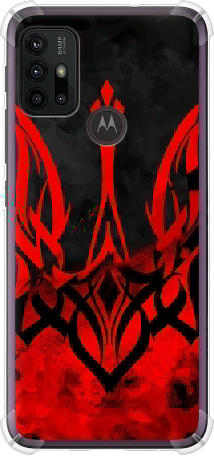 Чохол на Motorola Moto G20 Герб України  (5312sp-2461-42517)