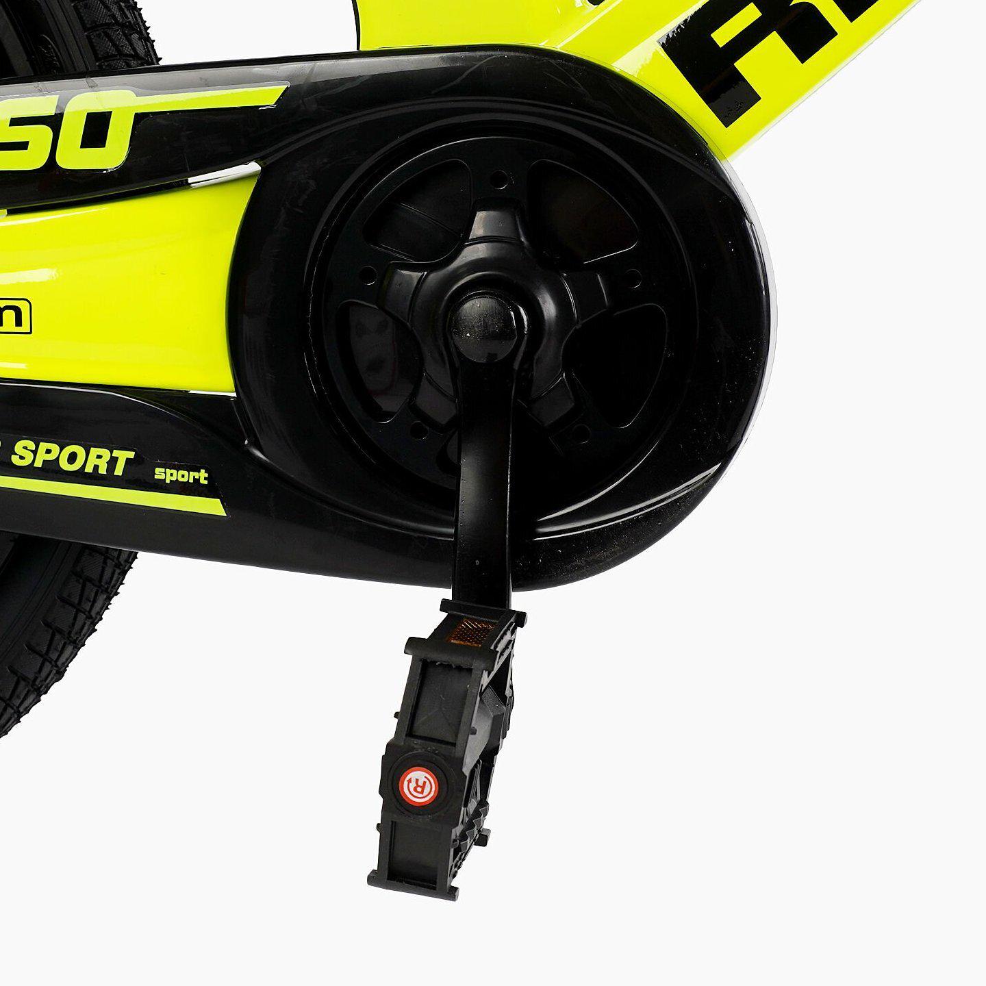 Велосипед двухколесный Corso Revolt 20" детский магниевый Желтый - фото 3 Велосипед двухколесный Corso Revolt 20" детский магниевый Желтый - фото 3