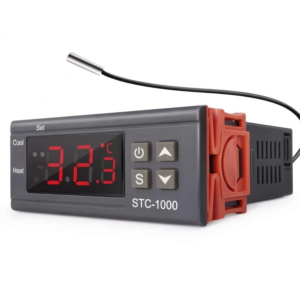 Терморегулятор цифровой STC-1000 для систем нагрева и охлаждения