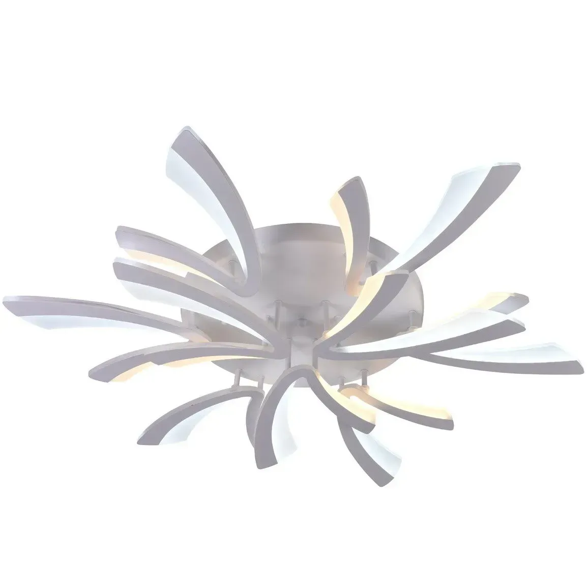 LED-люстра потолочная Sirius с пультом 3000/6500К IP20 6042-9 WT 92W Белый (28687002)