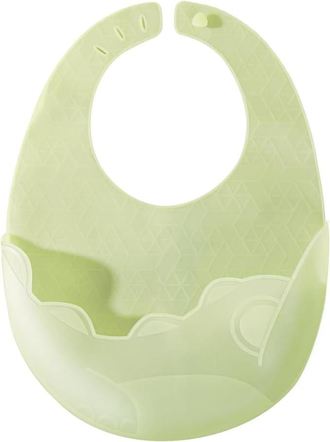 Нагрудник силіконовий Stenson MA-4898 з кишенею 21х29 см