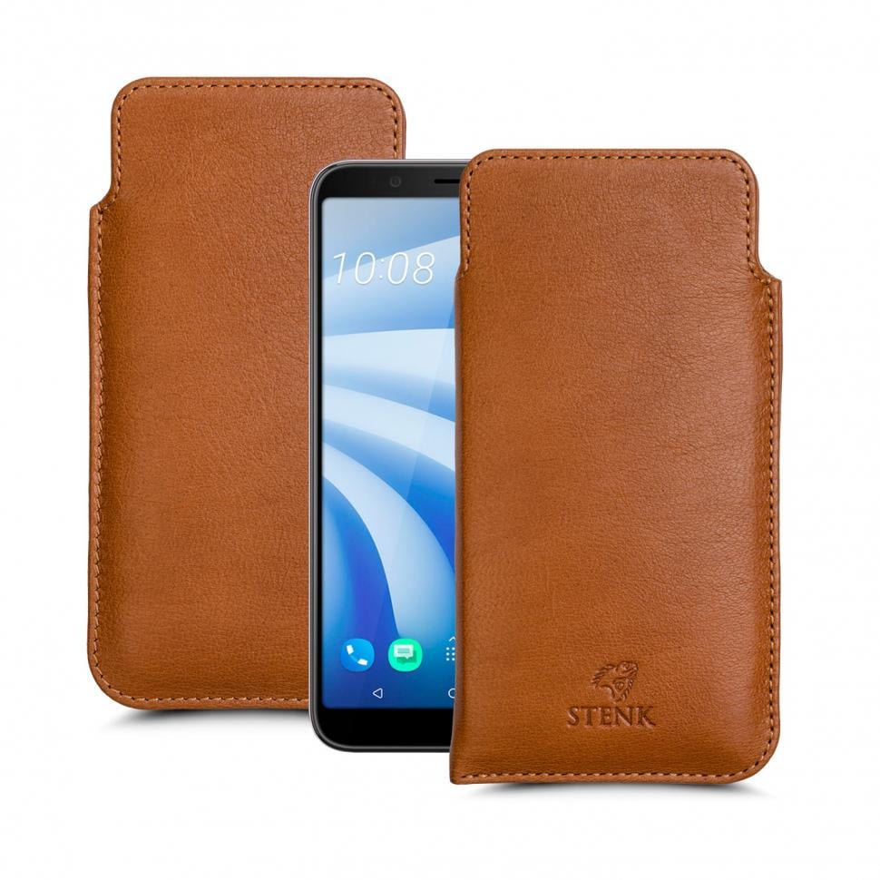 Футляр Stenk Elegance для HTC U12 Life Camel (63420)