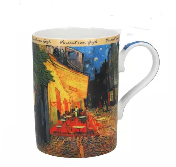 Кружка Carmani Ван Гог Ночная тераса кафе 380 мл 11 см (830-0032)