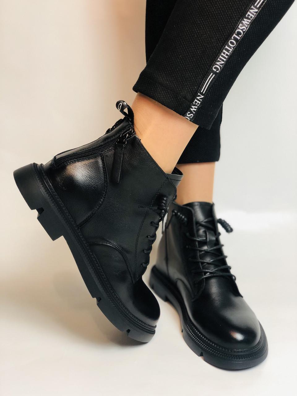 Ботинки женские осенние Erisses р. 39 25 см Черный (2457) - фото 5 Ботинки женские осенние Erisses р. 39 25 см Черный (2457) - фото 5