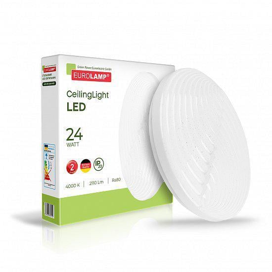 Светильник накладной LED Eurolamp Undulate N31 круглый 24W 4000K (18830922)