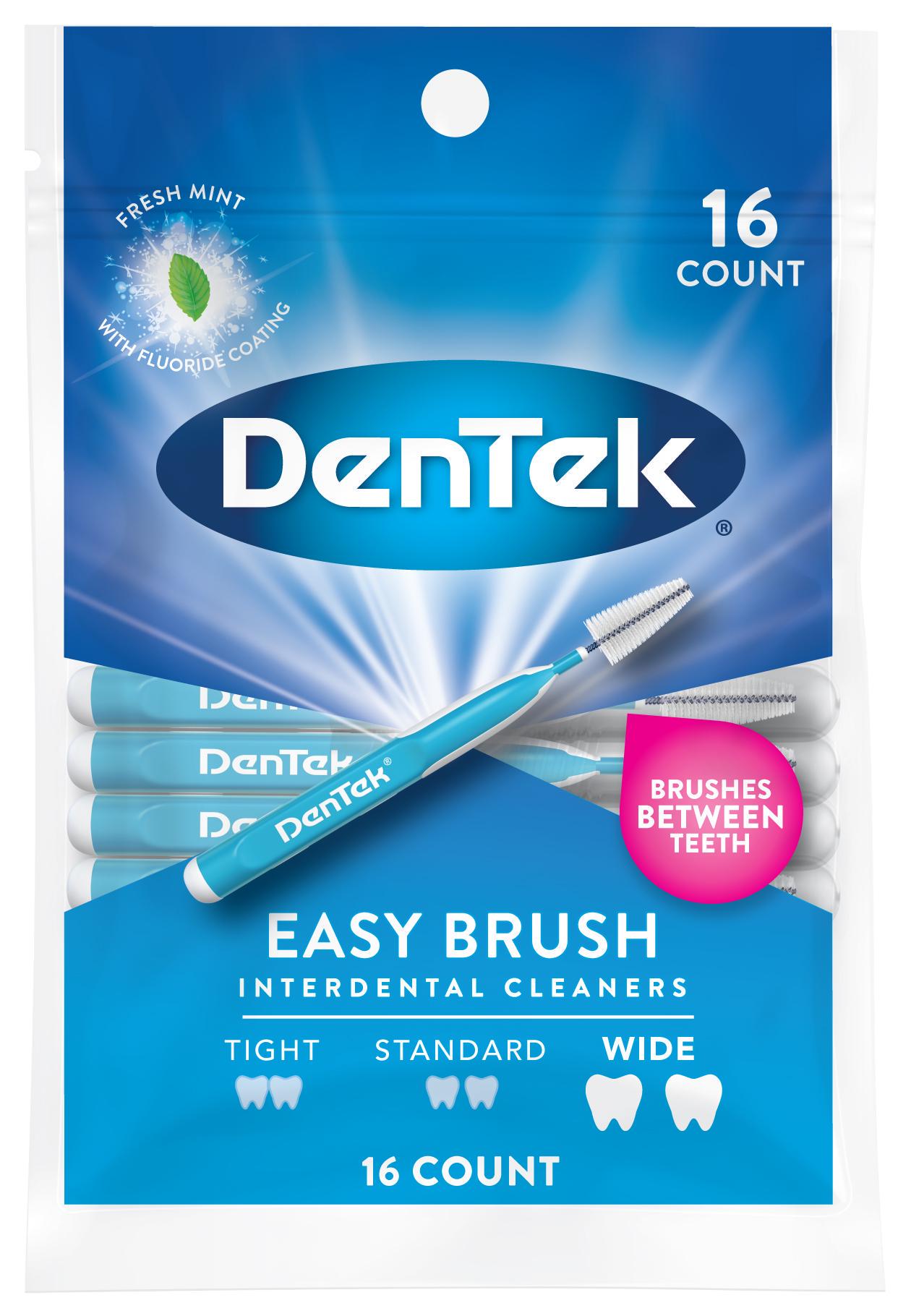 Ершики межзубные DenTek для широких промежутков 3,5-6,8 мм 16 шт. (1948)