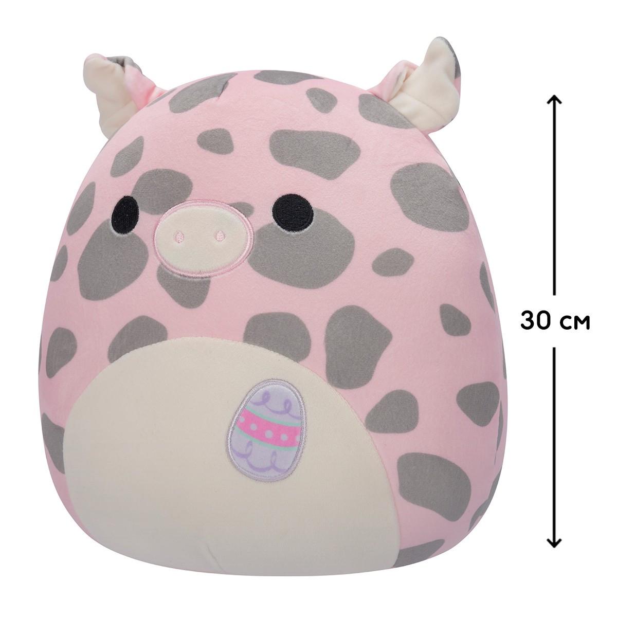 Мягкая игрушка Squishmallows Поросенок Аквитания 30 см (25898171) - фото 2
