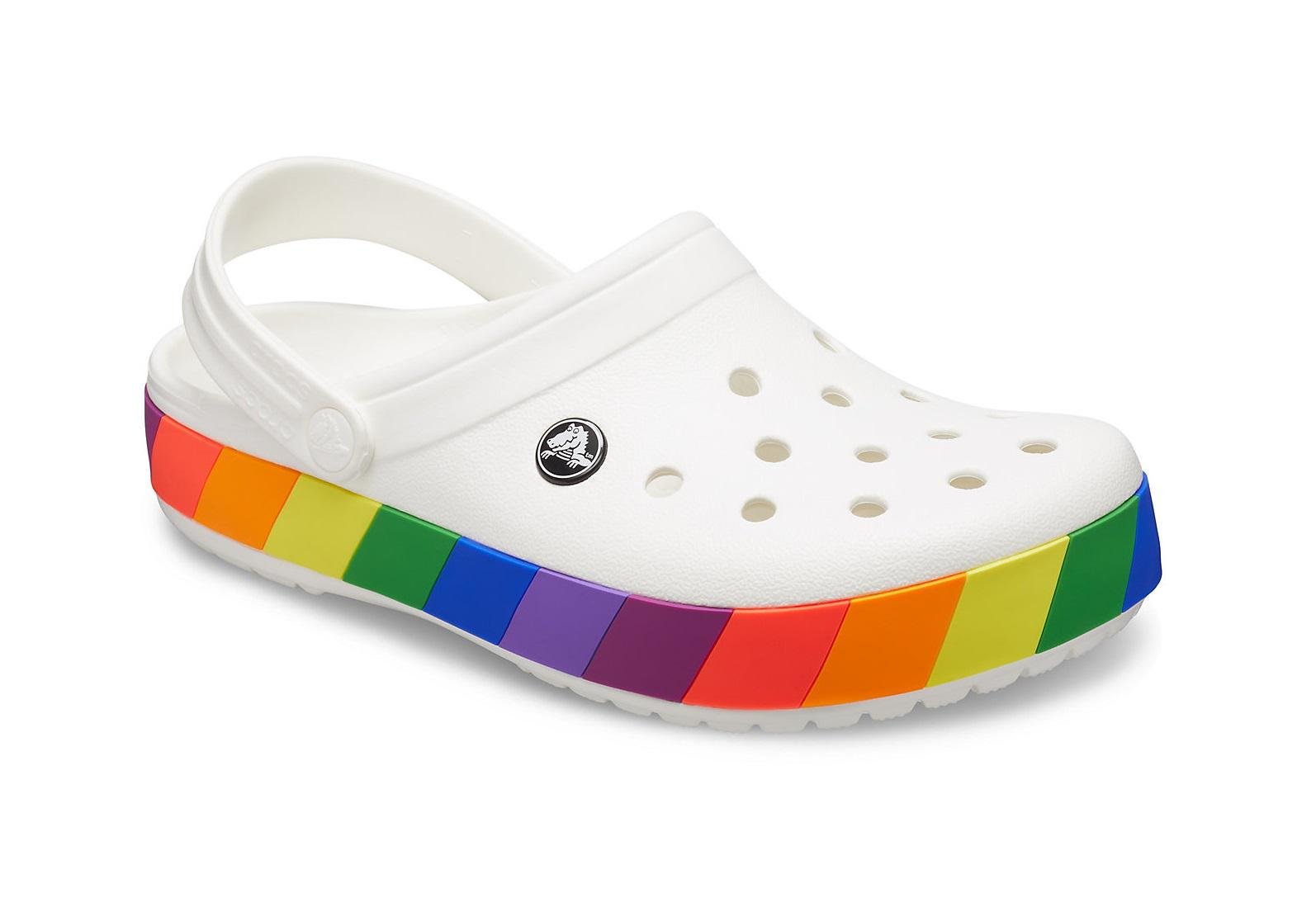 Сабо Crocs Crocband Rainbow Block M8W10 р. 40-41 26 см Радужный (11016) Сабо Crocs Crocband Rainbow Block M8W10 р. 40-41 26 см Радужный (11016)