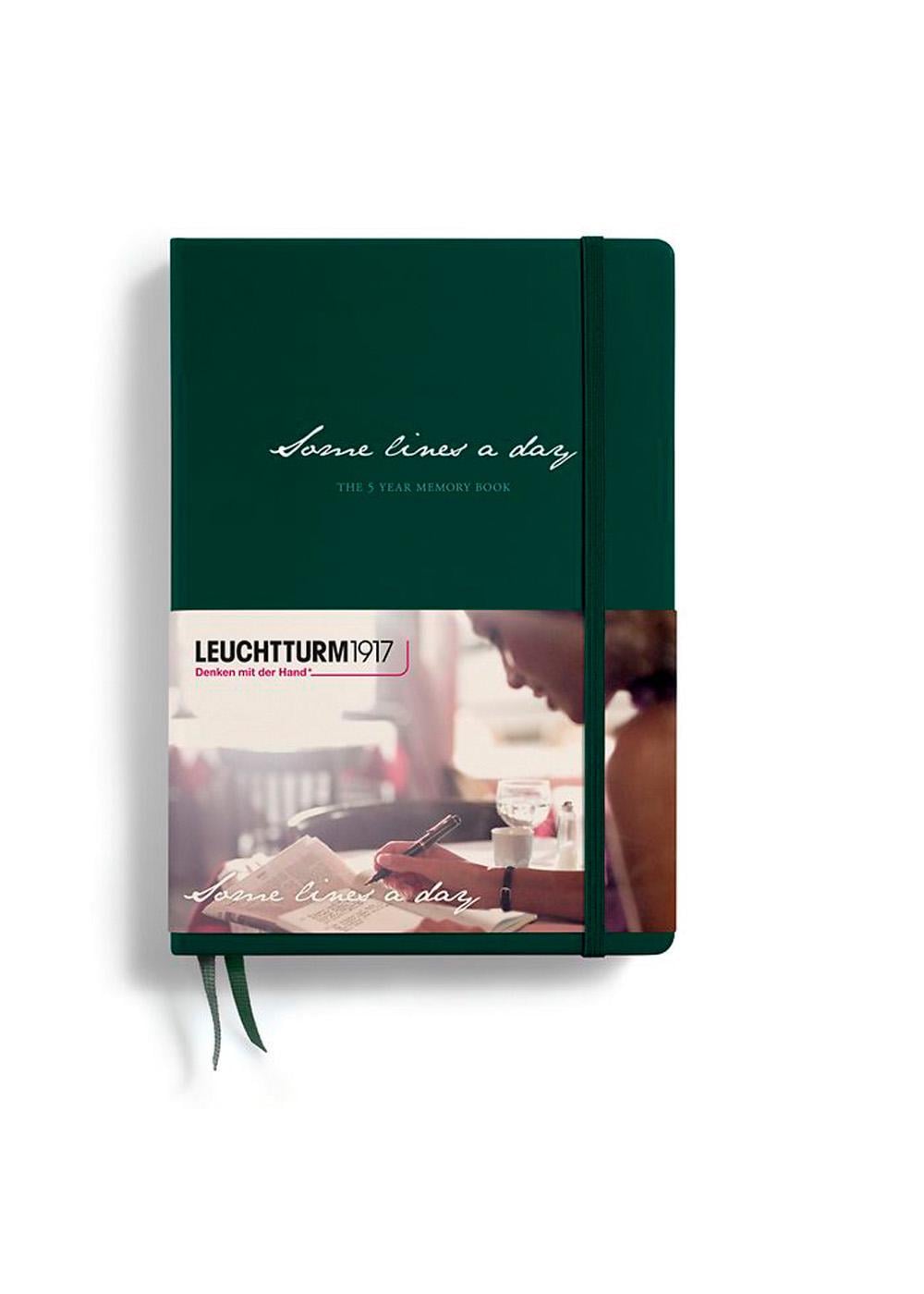 Дневник Leuchtturm1917 Some lines a day на 5 лет Forest Green (370346) Дневник Leuchtturm1917 Some lines a day на 5 лет Forest Green (370346)