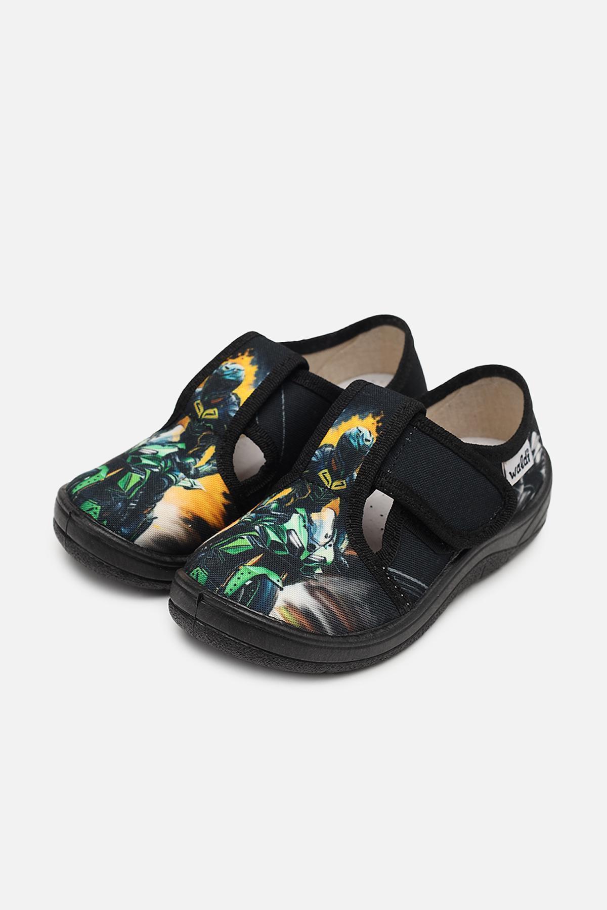 Сліпони для хлопчика р. 25 Чорний (ЦБ-00273333) - фото 3 Сліпони для хлопчика р. 25 Чорний (ЦБ-00273333) - фото 3