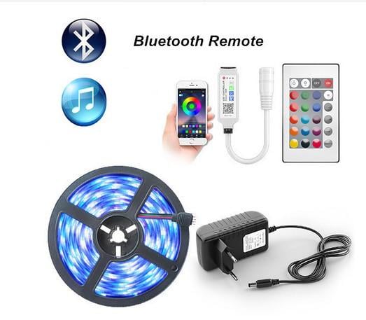 Світлодіодна стрічка з Bluetooth Music RGB 5050 5 м (16) - фото 7