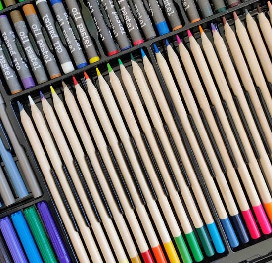 Большой художественный набор для рисования Colorful Italy 258 пр. - фото 5 Большой художественный набор для рисования Colorful Italy 258 пр. - фото 5