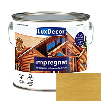 Імпрегнат LuxDecor декоративно-захисний 2,7 л Світлий дуб мат