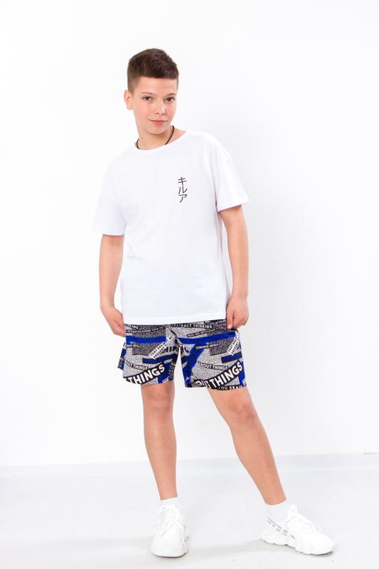 Шорти для хлопчика підліткові Носи Своє р. 8 Сірий (140 см40-v0)