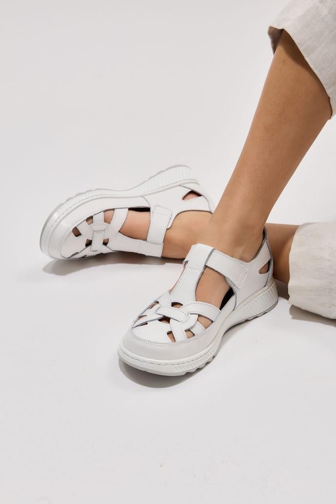 Сандалии женские ALLSY на платформе р. 39 Белый (195168) - фото 2