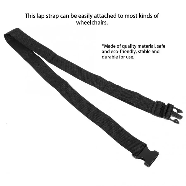 Ремень безопасности регулируемый Clefers W64 для инвалидной тележки и скутера 160 см - фото 6 Ремень безопасности регулируемый Clefers W64 для инвалидной тележки и скутера 160 см - фото 6