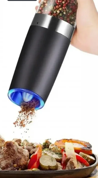 Мельница для специй электрическая Smile SMP 4/2 с гравитационным сенсором/подсветкой и регулировкой помола (27574585) - фото 2