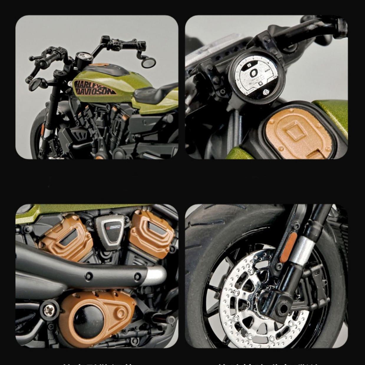 Мотоцикл TK Group Harley-Davidson Sportster S 1:12 металевий (2660612781) - фото 7 Мотоцикл TK Group Harley-Davidson Sportster S 1:12 металевий (2660612781) - фото 7