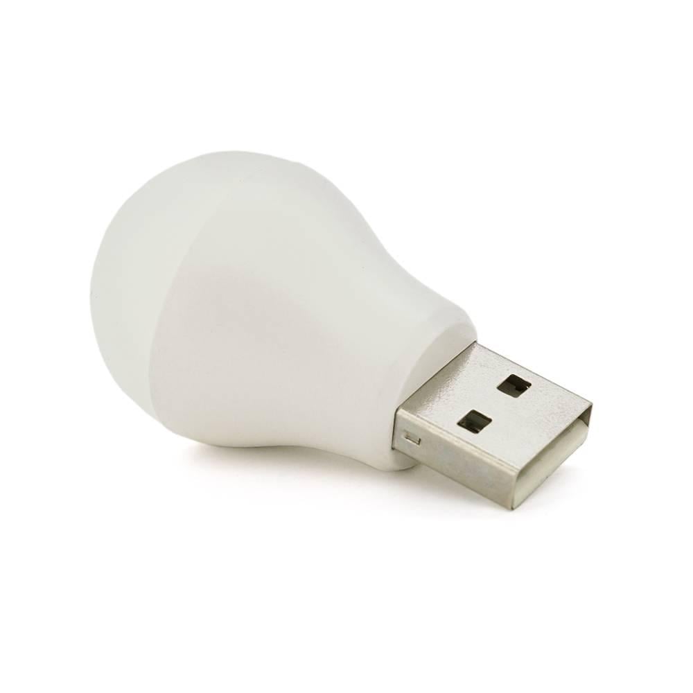 Лампа-ліхтар USB LED Q150 1W Input 5V 6000К холодне світло (29377)