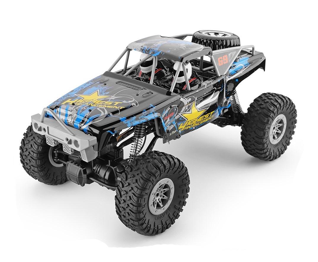 Машинка на радиоуправлении Wltoys 104310 4WD краулер Черный