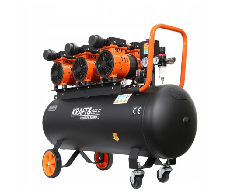 Компрессор безмасляный Kraft&Dele KD1394 100 л 3x1500 Вт 230 В (29535978) - фото 5 Компрессор безмасляный Kraft&Dele KD1394 100 л 3x1500 Вт 230 В (29535978) - фото 5