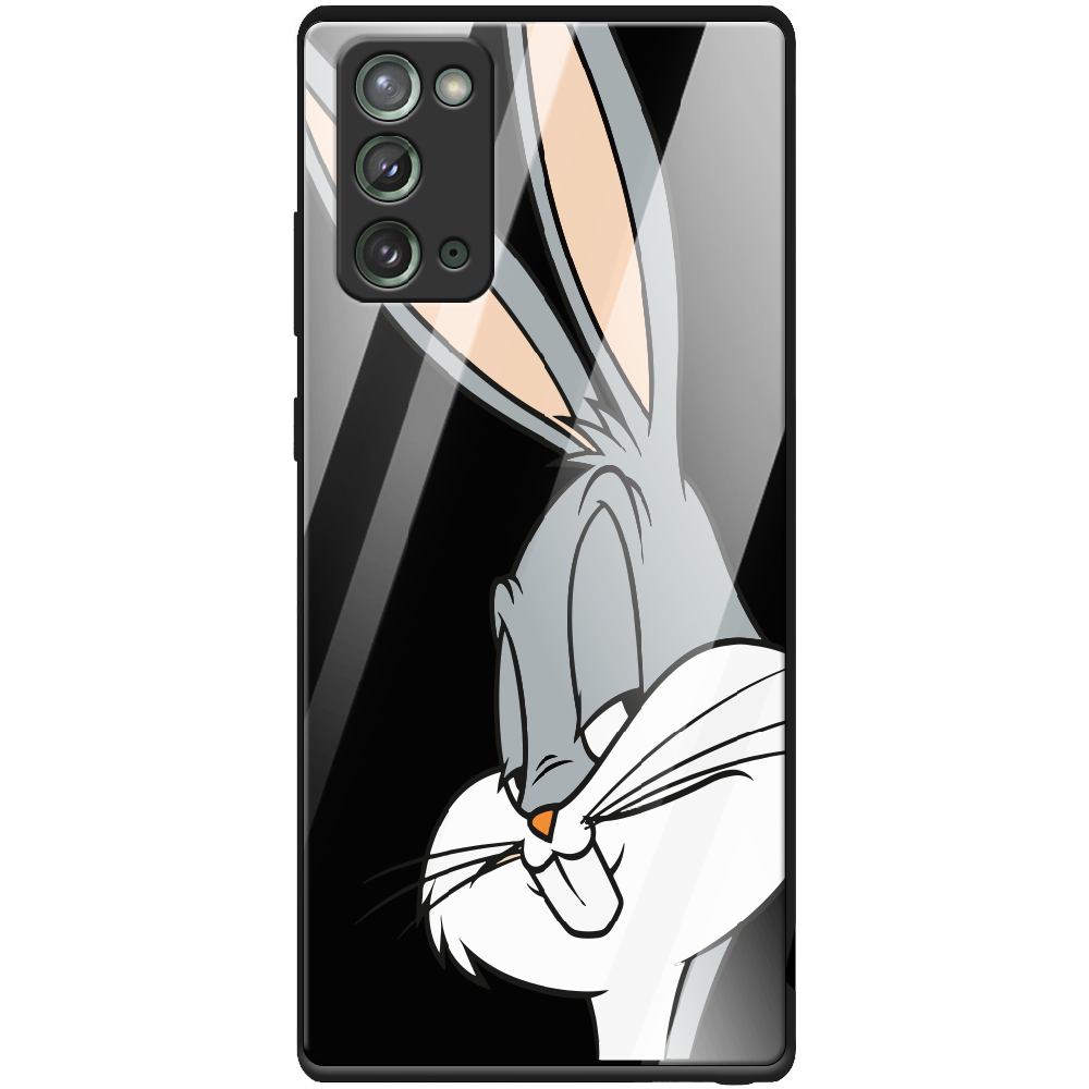 Чехол Boxface Samsung N980 Galaxy Note 20 Lucky Rabbit Черный силикон со стеклом (40568-bk81-41112)
