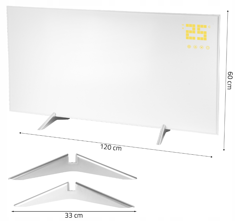 Обігрівач конвекторний Maltec 770W - фото 2