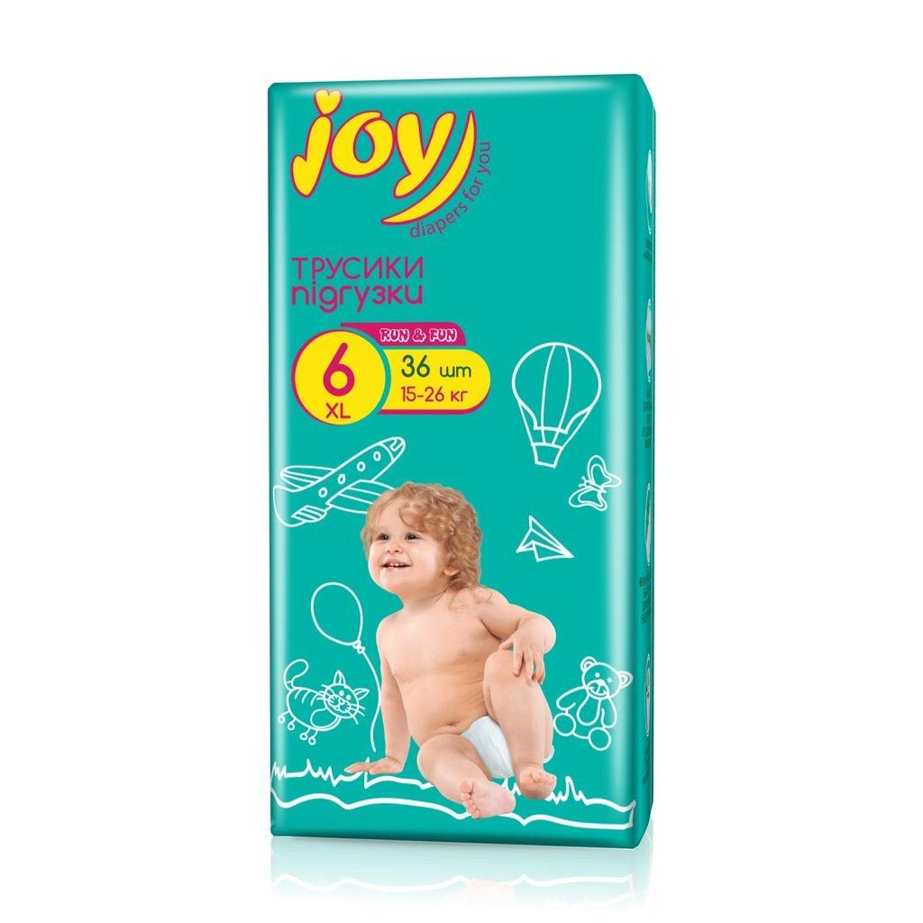 Трусики-подгузники Joy Run&Fun р. 6 15-26 кг 36 шт. (33392079)