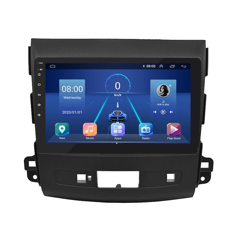 Магнитола штатная 9" Lesko для Peugeot 4007 2007-2012 6/128Gb 4G Wi-Fi GPS Top (1724166960)