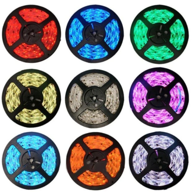 Стрічка світлодіодна UKC Rgb музична вологостійка 5 м (254301551SM) - фото 3 Стрічка світлодіодна UKC Rgb музична вологостійка 5 м (254301551SM) - фото 3