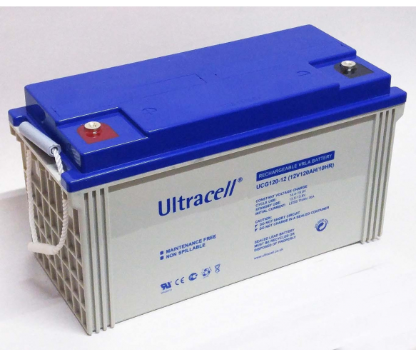 Акумуляторна батарея Ultracell UCG120-12 GEL 12V 120 Ah White (1866638984)