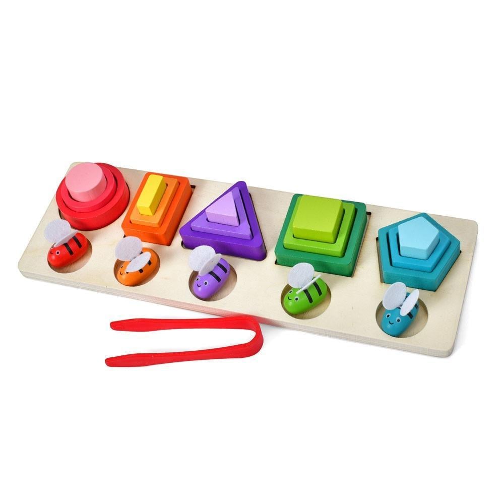 Игрушка деревянная HOME Геометрика (MD 1983)