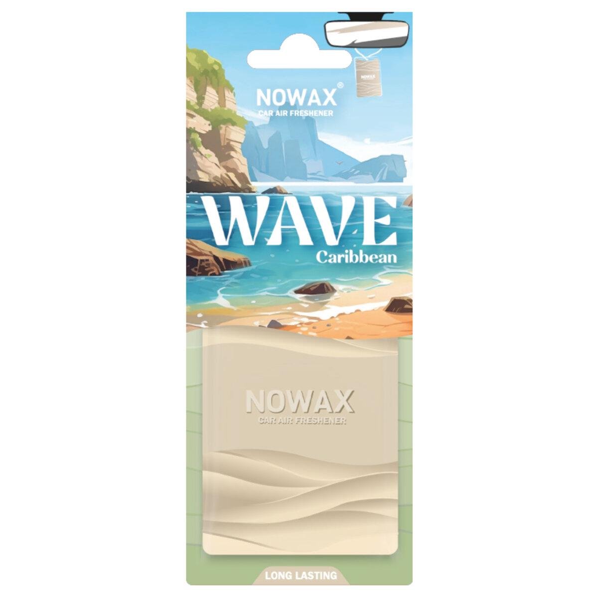Ароматизатор пластиковый Nowax серия Wave Caribbean