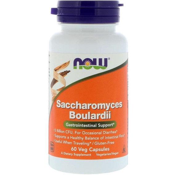 Сахароміцети Буларді NOW Foods Saccharomyces Boulardi 60 Veg Caps