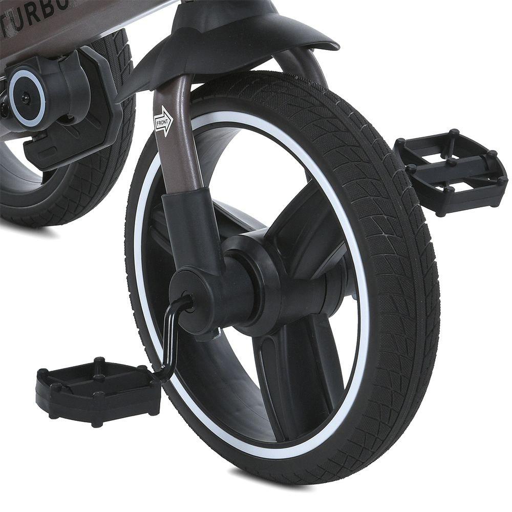 Велосипед дитячий 3-х колісний Turbo Trike MT 1002-6 від 1,5 до 3 років поворотне сидіння Рожевий (24604077) - фото 8 Велосипед дитячий 3-х колісний Turbo Trike MT 1002-6 від 1,5 до 3 років поворотне сидіння Рожевий (24604077) - фото 8