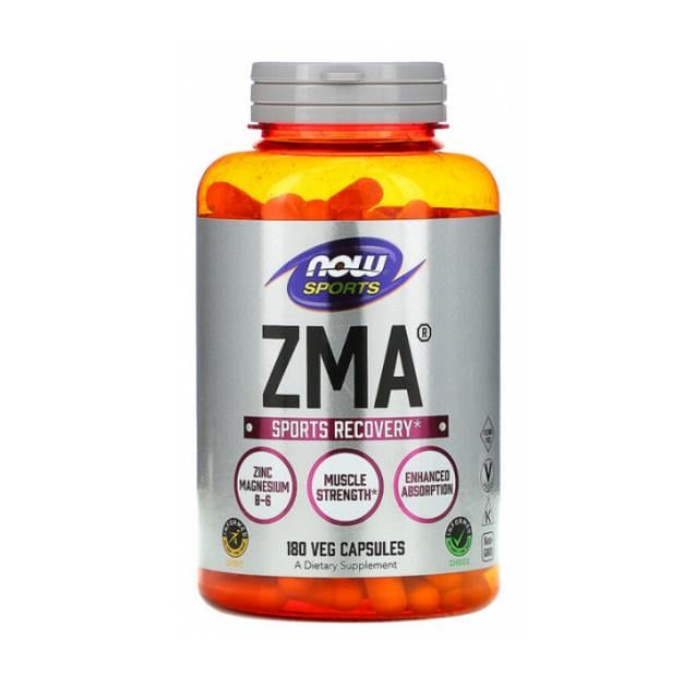 Тестостероновый комплекс NOW Foods ZMA 800 мг 180 Veg Caps