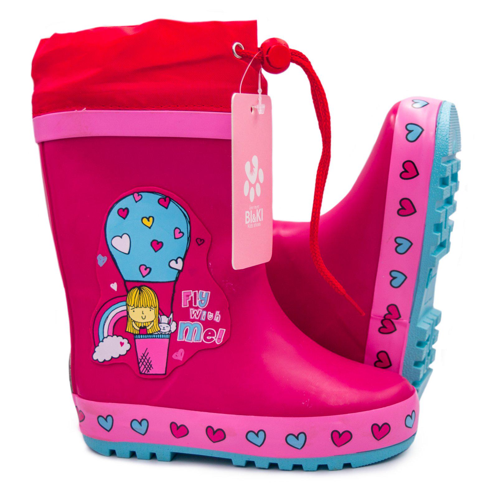 Резиновые сапоги для девочки TOM.M MV-1304 р. 21 Малиновый - фото 2 Резиновые сапоги для девочки TOM.M MV-1304 р. 21 Малиновый - фото 2