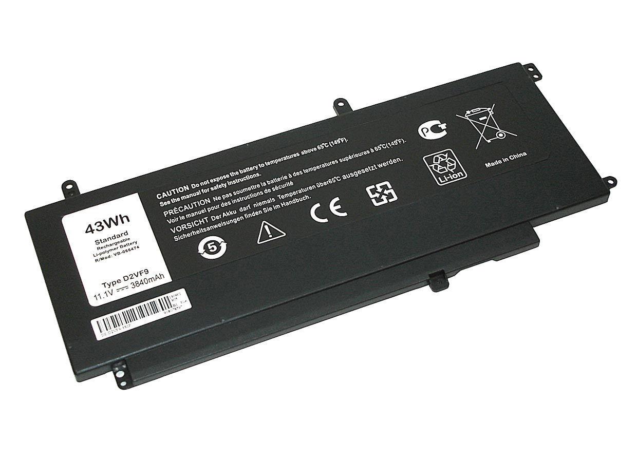 Аккумулятор для ноутбука Dell D2VF9 Vostro 14 5000 11,1V 3840 mAh Black (066474) Аккумулятор для ноутбука Dell D2VF9 Vostro 14 5000 11,1V 3840 mAh Black (066474)