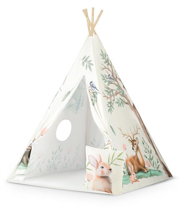 Палатка-вигвам Nukido 740700 Tipi для детских комнат с подушкой Бежевый (740700)