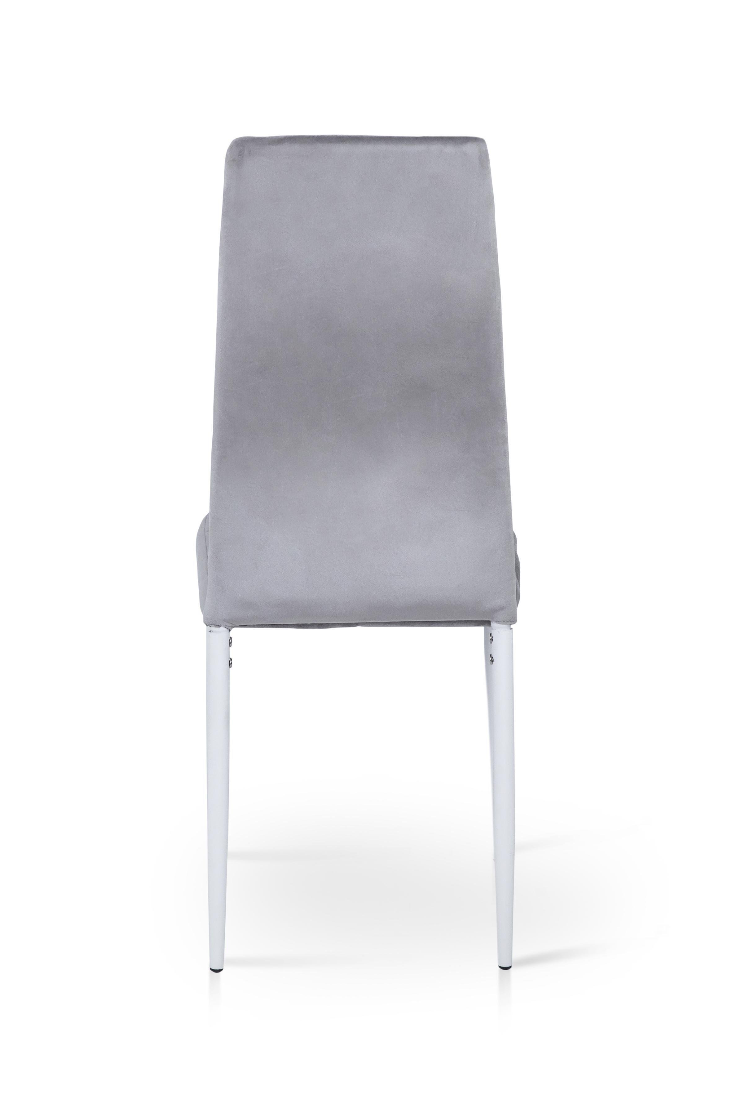 Стілець для кухні та вітальні ГРЕЙС Айс 410х980х510 мм Білий/Світло-сірий (GAА0057286) - фото 5 Стілець для кухні та вітальні ГРЕЙС Айс 410х980х510 мм Білий/Світло-сірий (GAА0057286) - фото 5