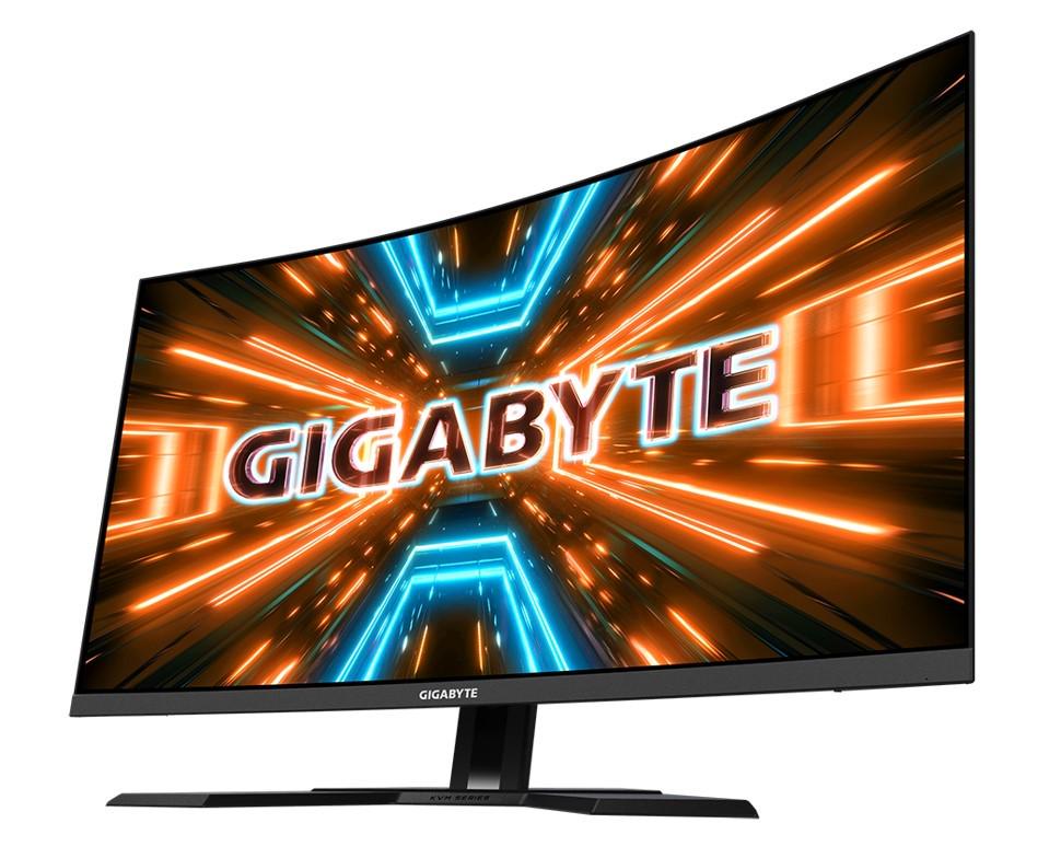 Монітор вигнутий ігровий з HDR Gigabyte M32QC 31,5" (4719331810474) - фото 2