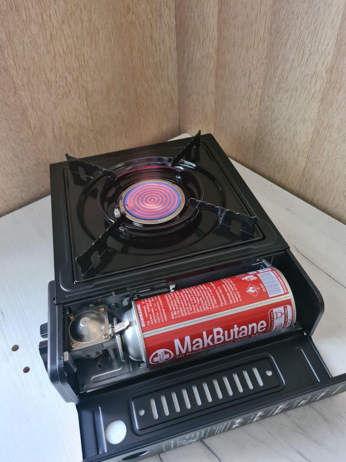 Плита портативная газовая Base инфракрасная цанговые бытовые баллоны - фото 2 Плита портативная газовая Base инфракрасная цанговые бытовые баллоны - фото 2