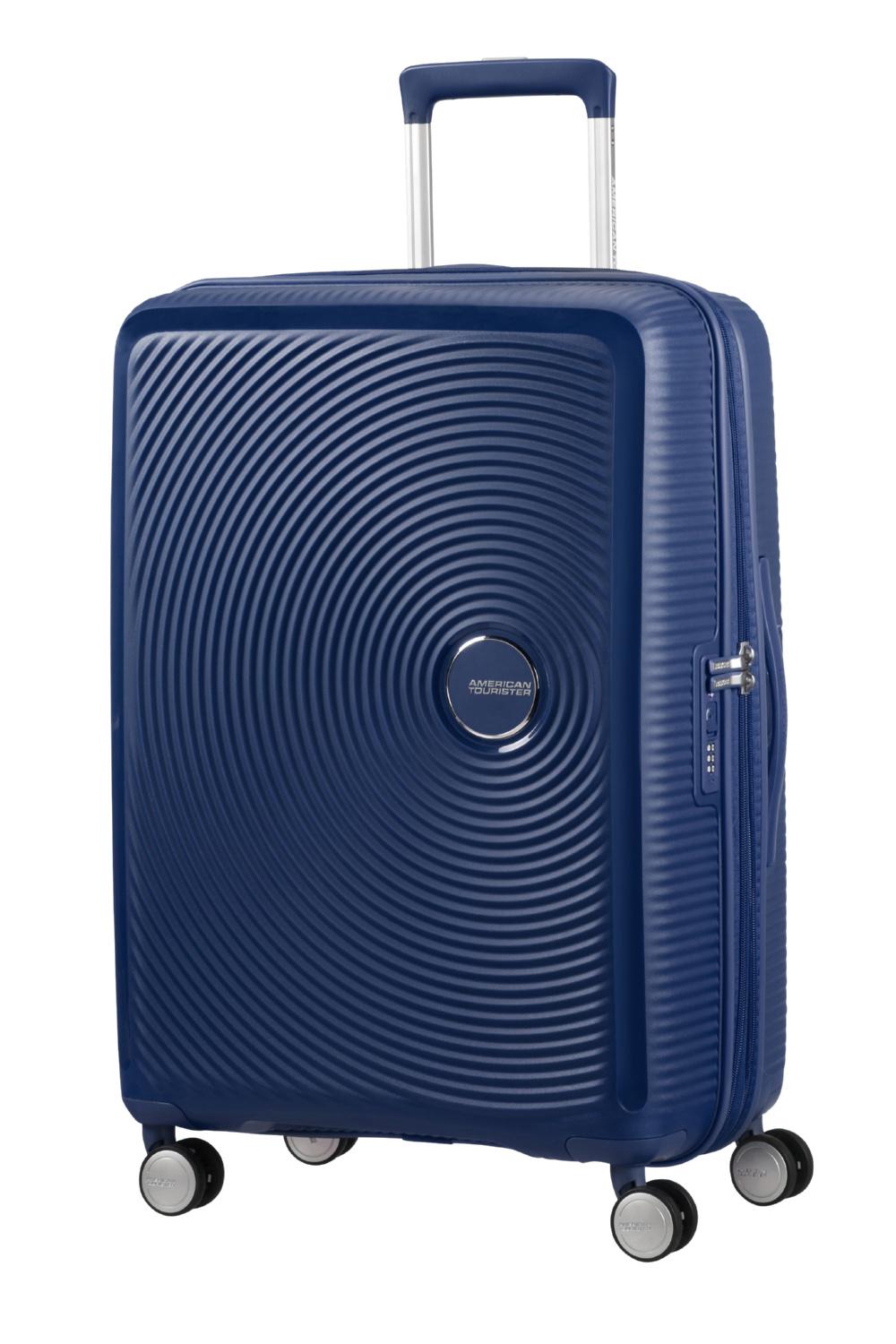 Валіза з розширенням American Tourister Soundbox 67x46,5x29/32 см Синій (32G-41002) - фото 2