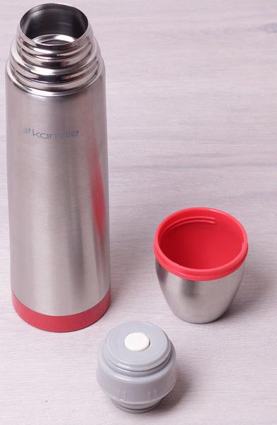Термос Kamille Journey из нержавеющей стали 1000 мл - фото 5