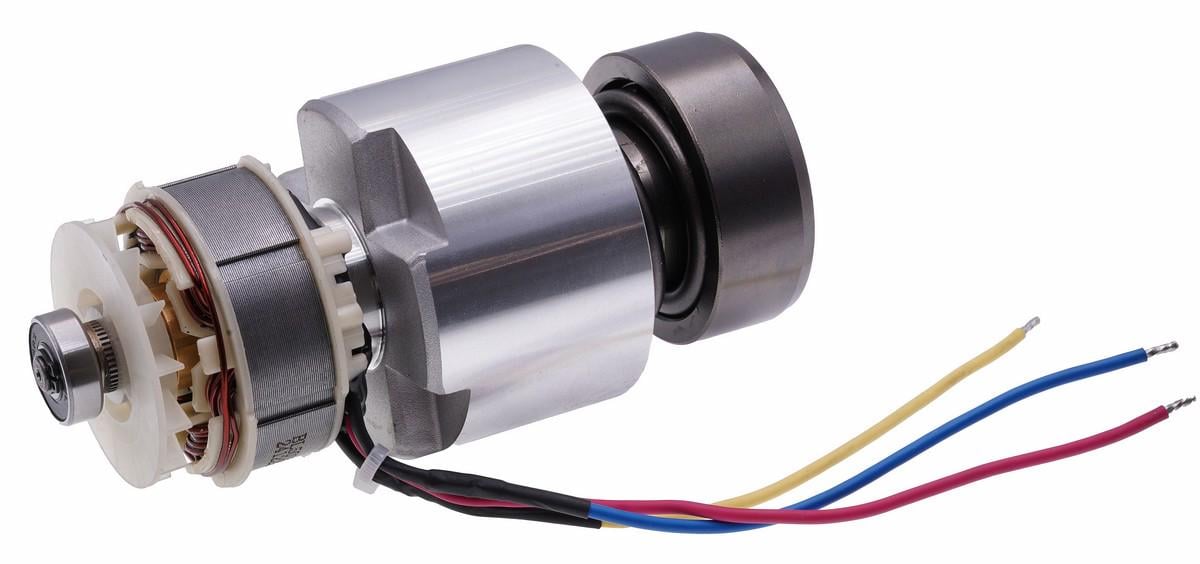 Двигатель безщеточный с редуктором VJ Parts для гайковерта ударного аккумуляторного Tk TIW-610/i20 BS (шур893)