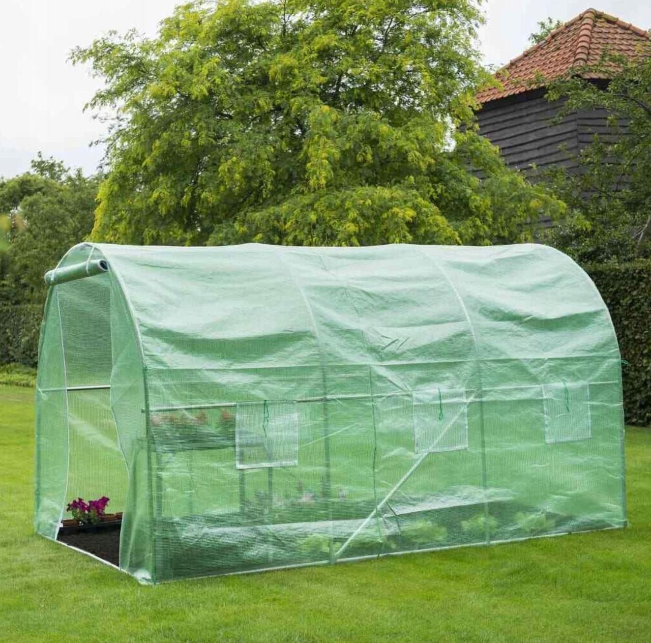 Теплиця парник Garden Line з оцинкованим каркасом та армованою плівкою UV-4 3х2х2 м 6 м2 - фото 9