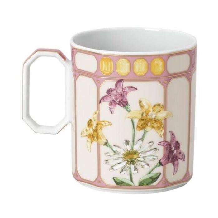 Кружка для чая Rosenthal IDYLLIA Swarovski Птичка x фарфор 390 мл в розовой рамке (2668533) Кружка для чая Rosenthal IDYLLIA Swarovski Птичка x фарфор 390 мл в розовой рамке (2668533)